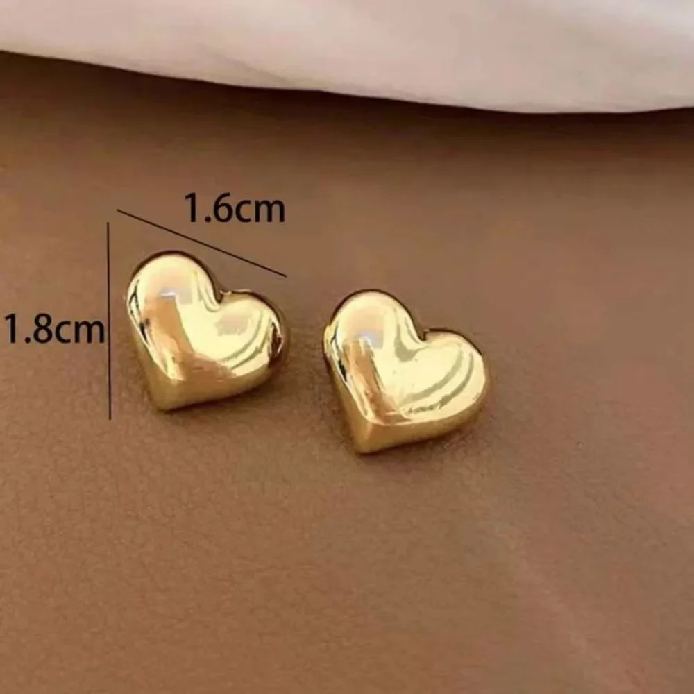 3for$20 NEW Heart Stud Earrings